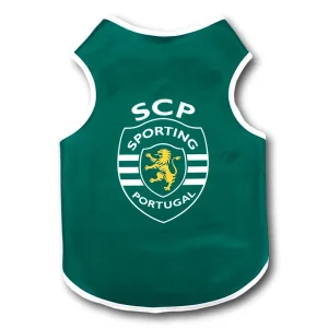 Animalzan Sweat oficial Sporting CP verde – Camisola polar para cães e gatos