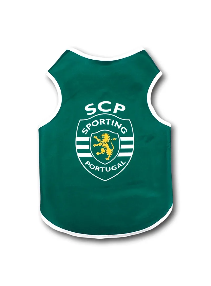 Animalzan Sweat oficial Sporting CP verde – Camisola polar para cães e gatos