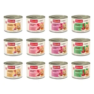 animonda Carny Adult 12 x 200 g - Megapack misto
