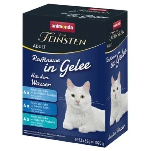 animonda vom Feinsten Adult Raffinesse em gelatina 12 x 85 g