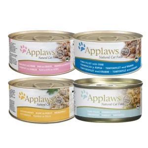 Applaws Lata em Caldo – Alimento húmido natural para gatos adultos 70g