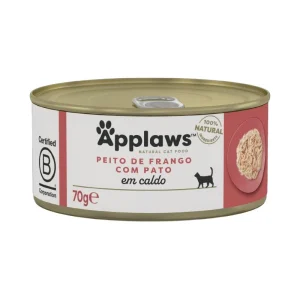 Applaws Natural Peito de galinha com pato em caldo