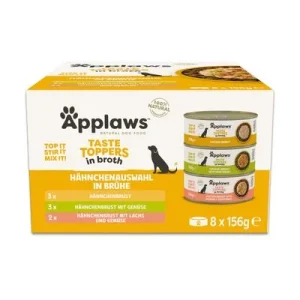 Applaws Taste Toppers 16 x 156 g - Pack económico