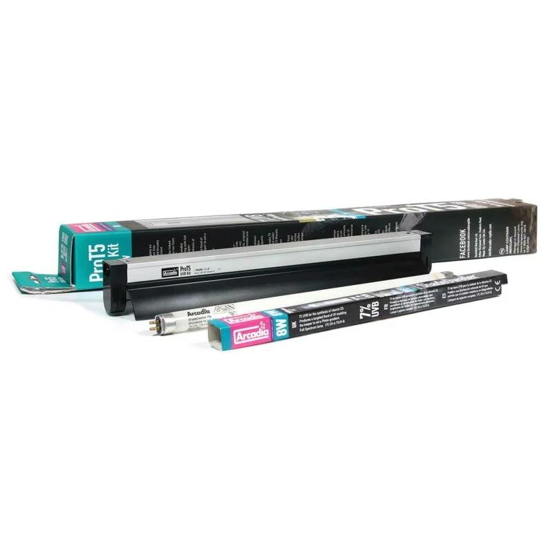 Arcadia 8W Pro T5 UVB Kit 7% UV ShadeDweller - Image 2
