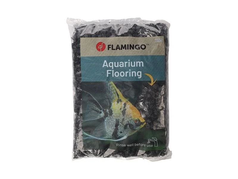 Areão Preto Brilhante Flamingo 1kg para Aquários