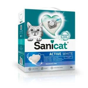 Areia Active White Fragrance Free 6L – Sanicat
