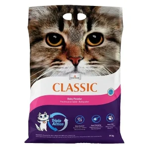 AREIA AGLOMERANTE EXTREME CLASSIC BABY POWDER 14 KG