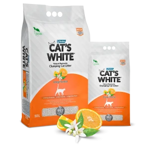 Areia Aglomerante Laranja – Cat’s White