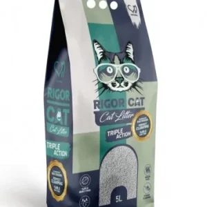 Areia Aglomerante Natural 5L – Rigor Cat