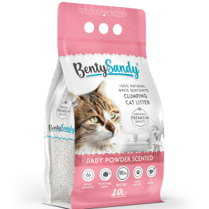 Areia Aglomerante para Gato Benty-Sandy