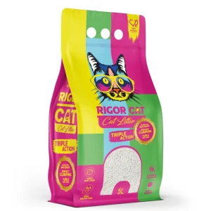 Areia Aglomerante Pó Talco 5L – Rigor Cat