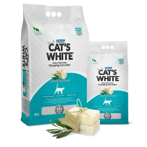 Areia Aglomerante Sabão de Marselha – Cat’s White