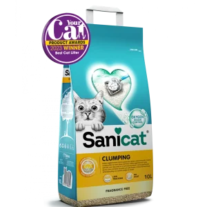 Areia Clumping Fragrance Free – Sanicat