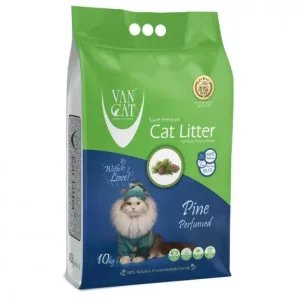 Areia de pinho para gato – VanCat – Quantidade: 10 kg