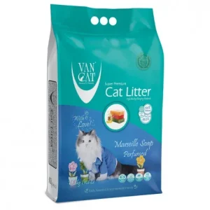 Areia de sabão de marselha para gato – VanCat – Quantidade: 10 kg