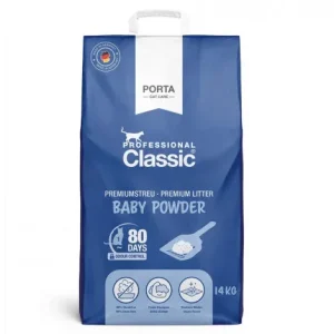 Areia de talco para gato – Classic Professional – Quantidade: 14 kg