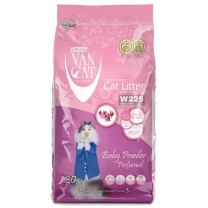 Areia de talco para gato – VanCat – Quantidade: 20 kg