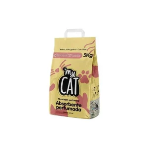 Areia Perfumada para Gato My Cat 5 kg