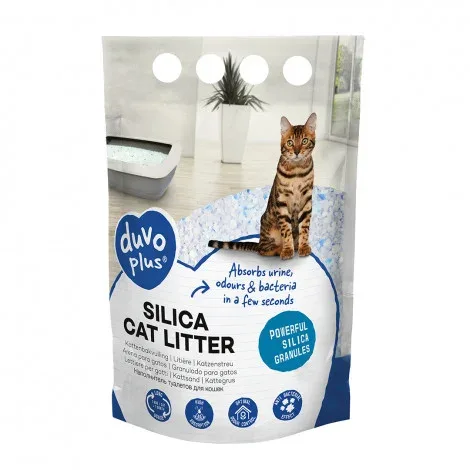 Areia sílica para gato – Duvo Plus – Quantidade: 5 L