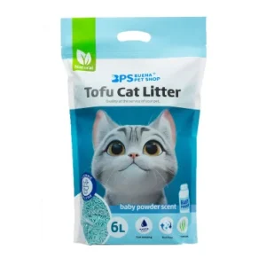 Areia Tofu Pó Talco 6L