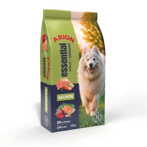 Arion Essential Adult Salmon 15 kg – Alimento seco para cães adultos com salmão
