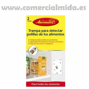 Armadilha doméstica AEROXON para traças (Pacote 2 unidades)