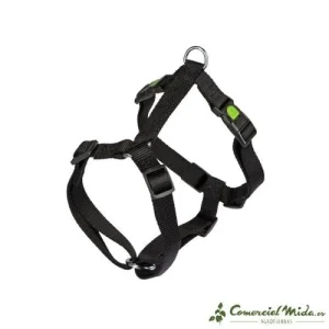Arnês para cães MIAMI Black Nylon Kerbl