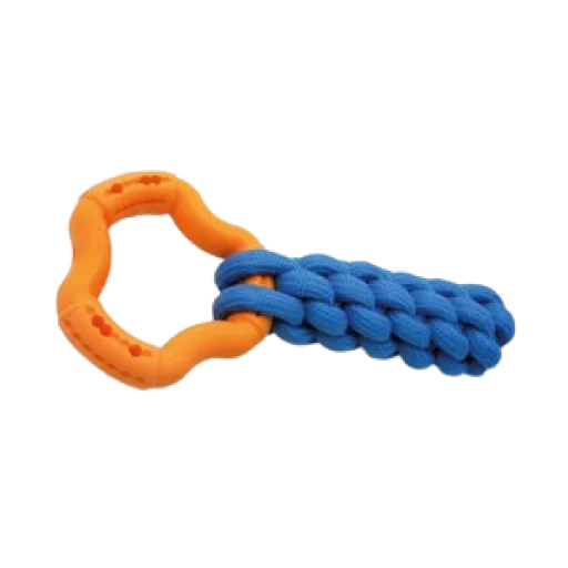 Arquivet Argola com Trança de Corda de Algodão