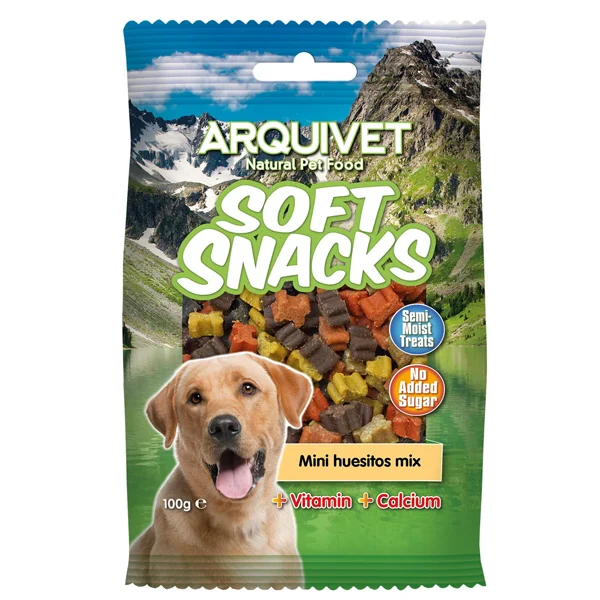 Arquivet Soft Snacks mini ossos mix - Image 2