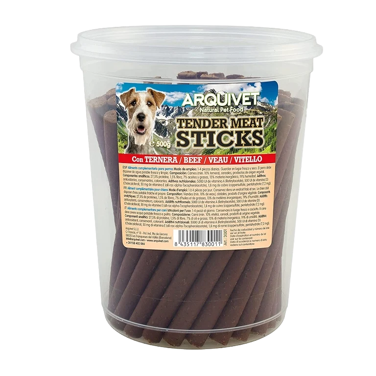 Arquivet Tender Meat Sticks Vaca - Image 2