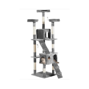 Arranhador para gatos Árvore – Altura 170 cm – Cinzento