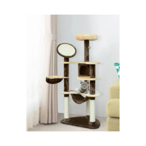 Arranhador para gatos Multifunções – Altura 153 cm