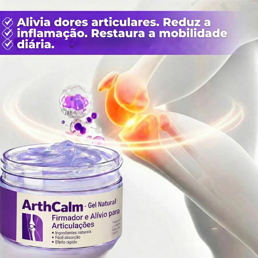 ArthCalm – Gel Natural Firmador e Alívio para Articulações - Image 2