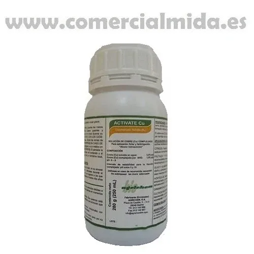ATIVAR solução de cobre Cu