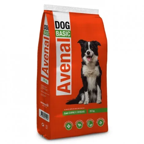 Avenal Basic – Ração seca para cão adulto – Quantidade: 20 kg