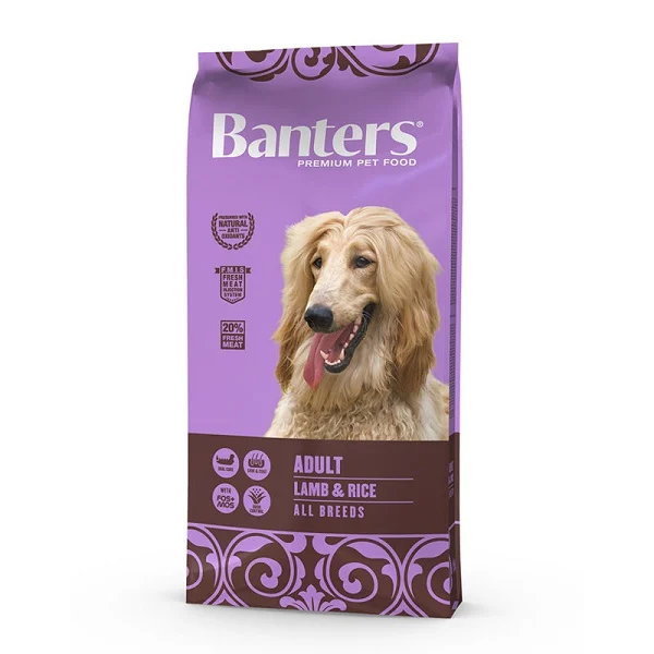 BANTERS ADULTO CORDEIRO & ARROZ CÃO 3 KG - Image 2