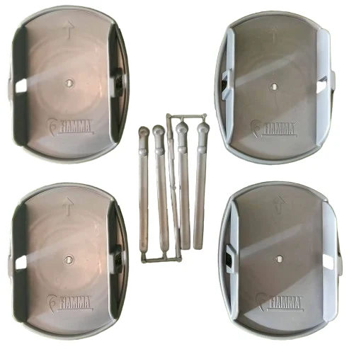 Bases Fiamma Plates Pro para macacos