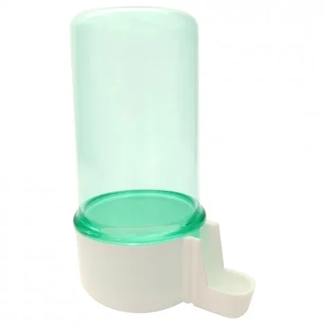 Bebedouro Leiria para aves de bico curto – IDIA RP – Cor do Produto: Verde | Capacidade: 80 ml