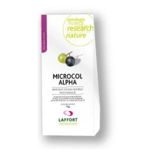 Bentonita de sódio natural MICROCOL® ALPHA para clarificação e clarificação de vinhos