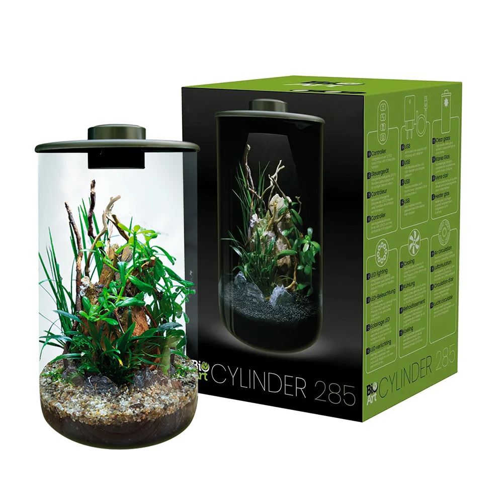 BIOART CYLINDER – NANO TERRÁRIO