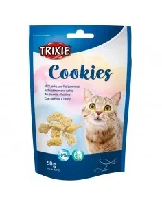 Biscoitos para Gatos Cookies com Salmão e Catnip