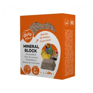 Bloco de mineral para aves domésticas 80 g Duvo+
