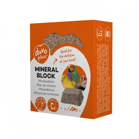 Bloco Mineral para pássaros – Duvo Plus – Quantidade: 80 g
