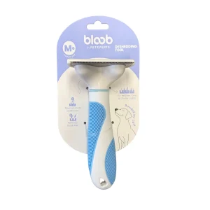 Bloob Escova de remoção de subpelo para cães