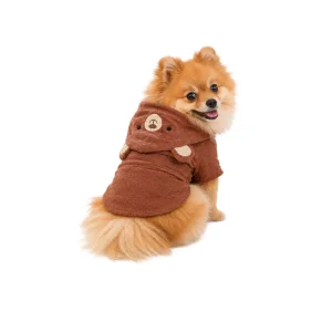Bloob Teddy Roupão de Banho Castanho para cães