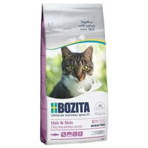 Bozita Hair & Skin sem trigo ração para gatos