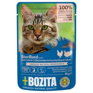 Bozita Sterilised Pedaços em molho 12 x 85 g