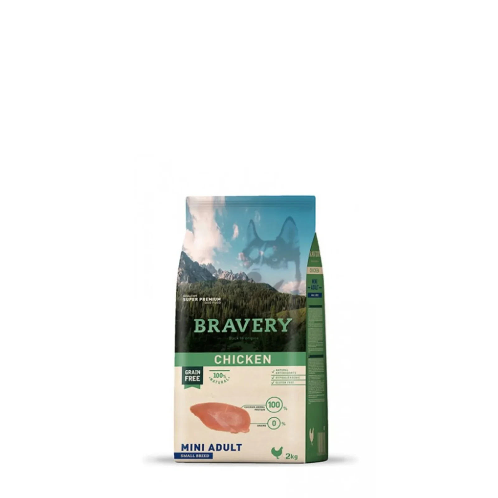 Bravery C茫o Mini Adulto - Frango