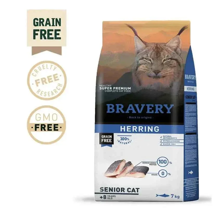 Bravery Gato Sénior – Arenque