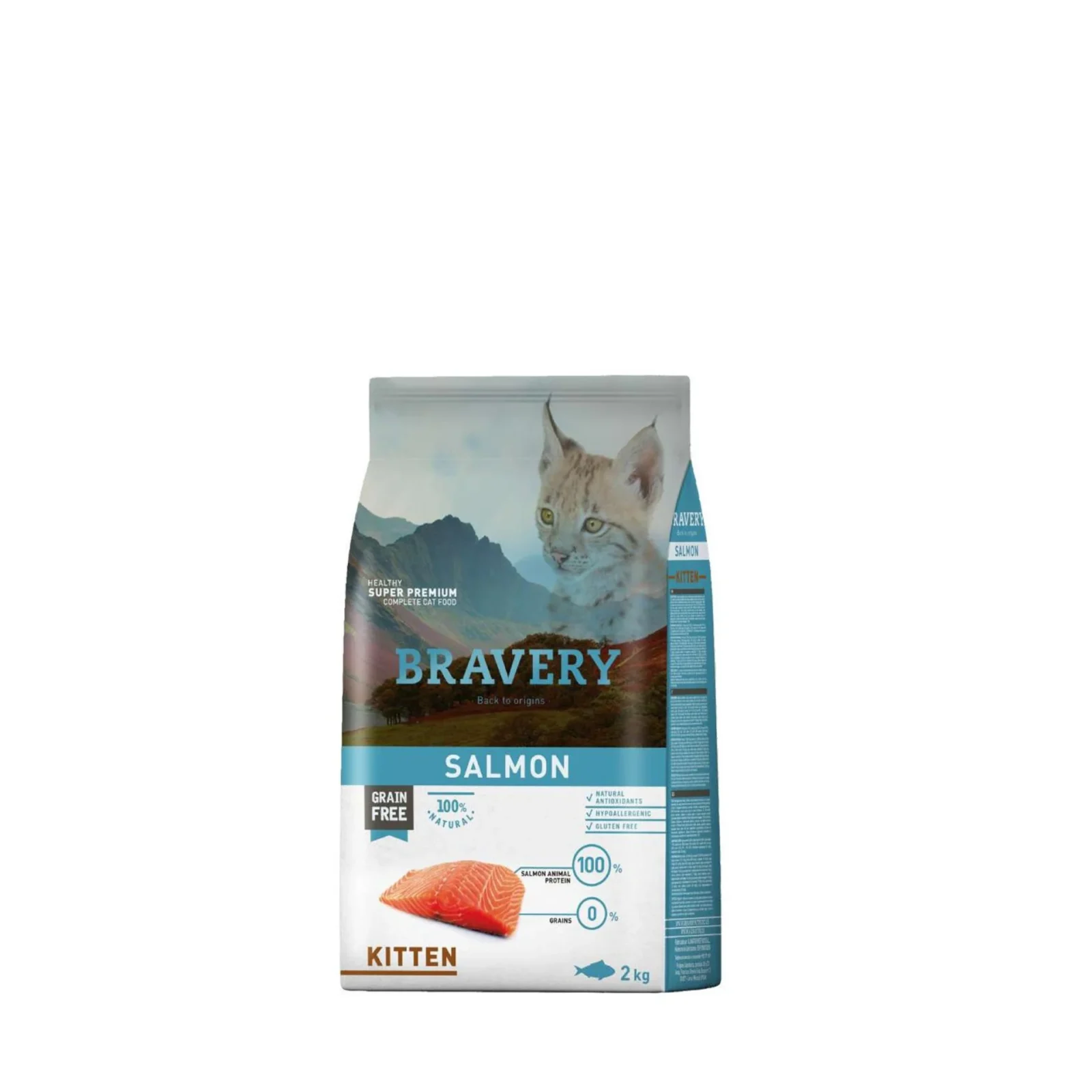 Bravery Kitten Salm茫o